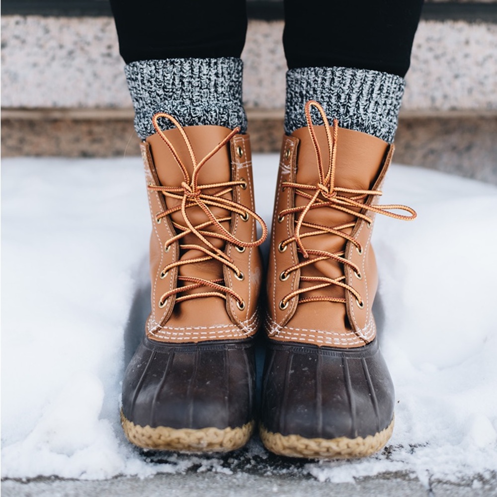 L.L. Bean 8” boot, size 7 medium B